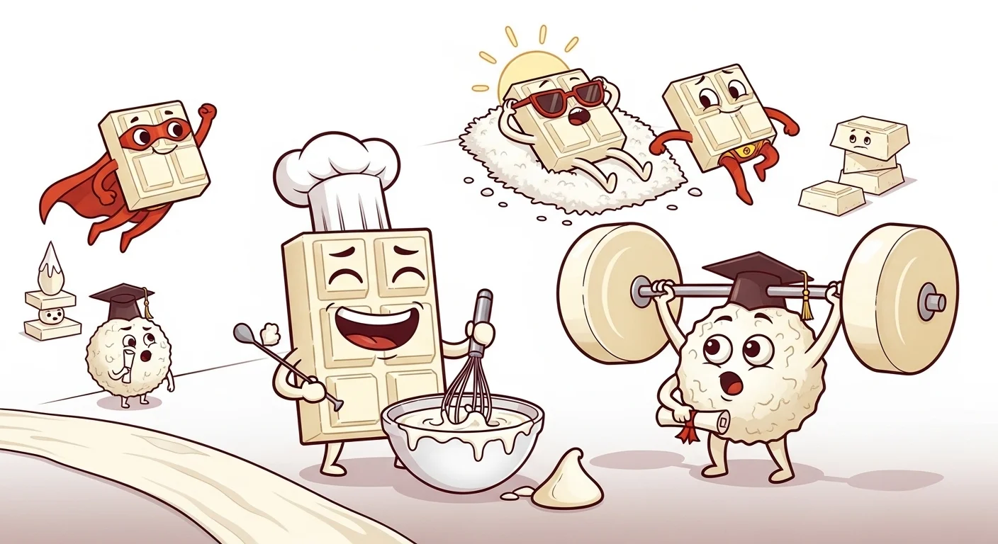 White Chocolate Puns for a Lighter Mood