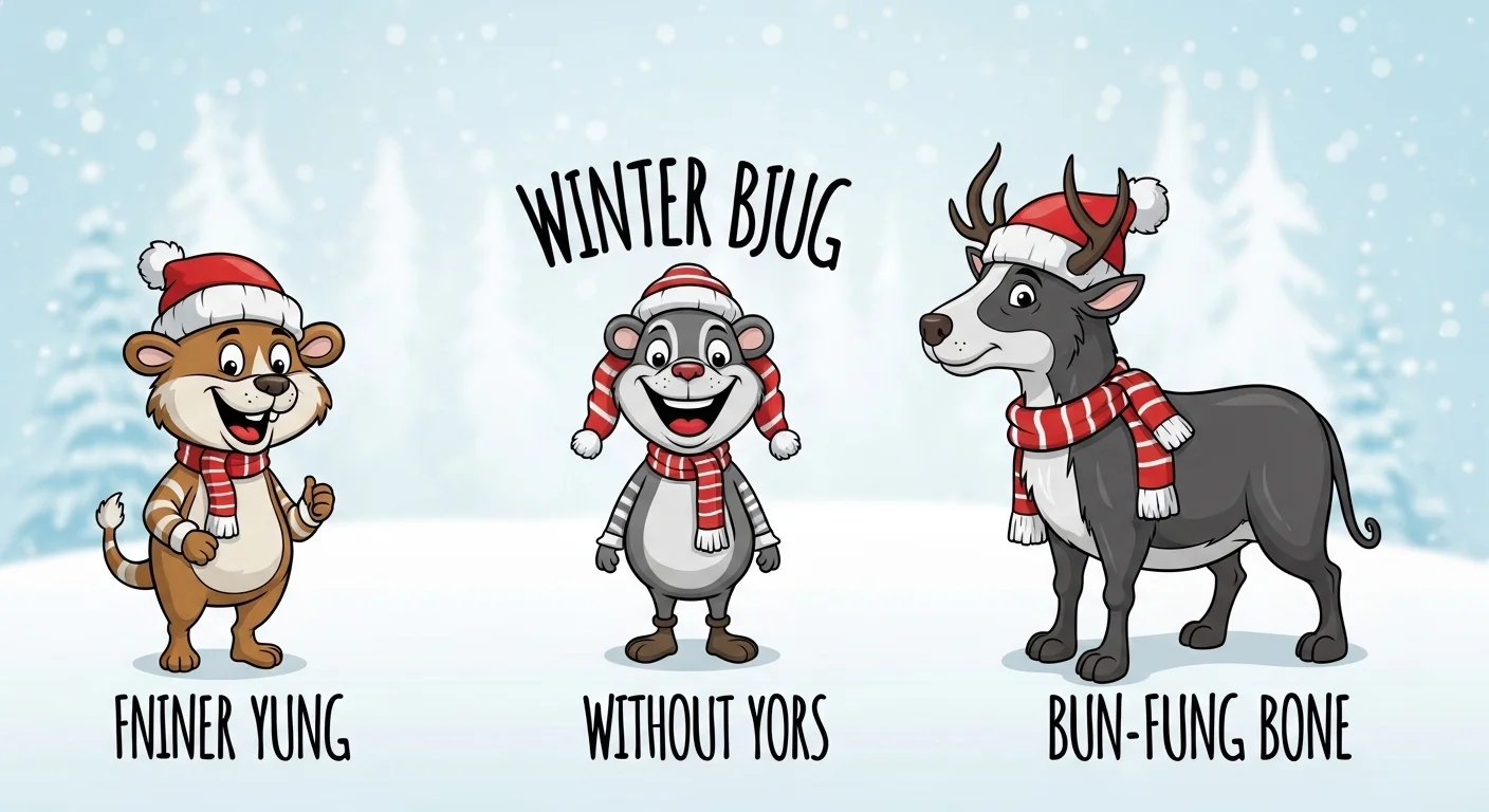 Winter animal puns