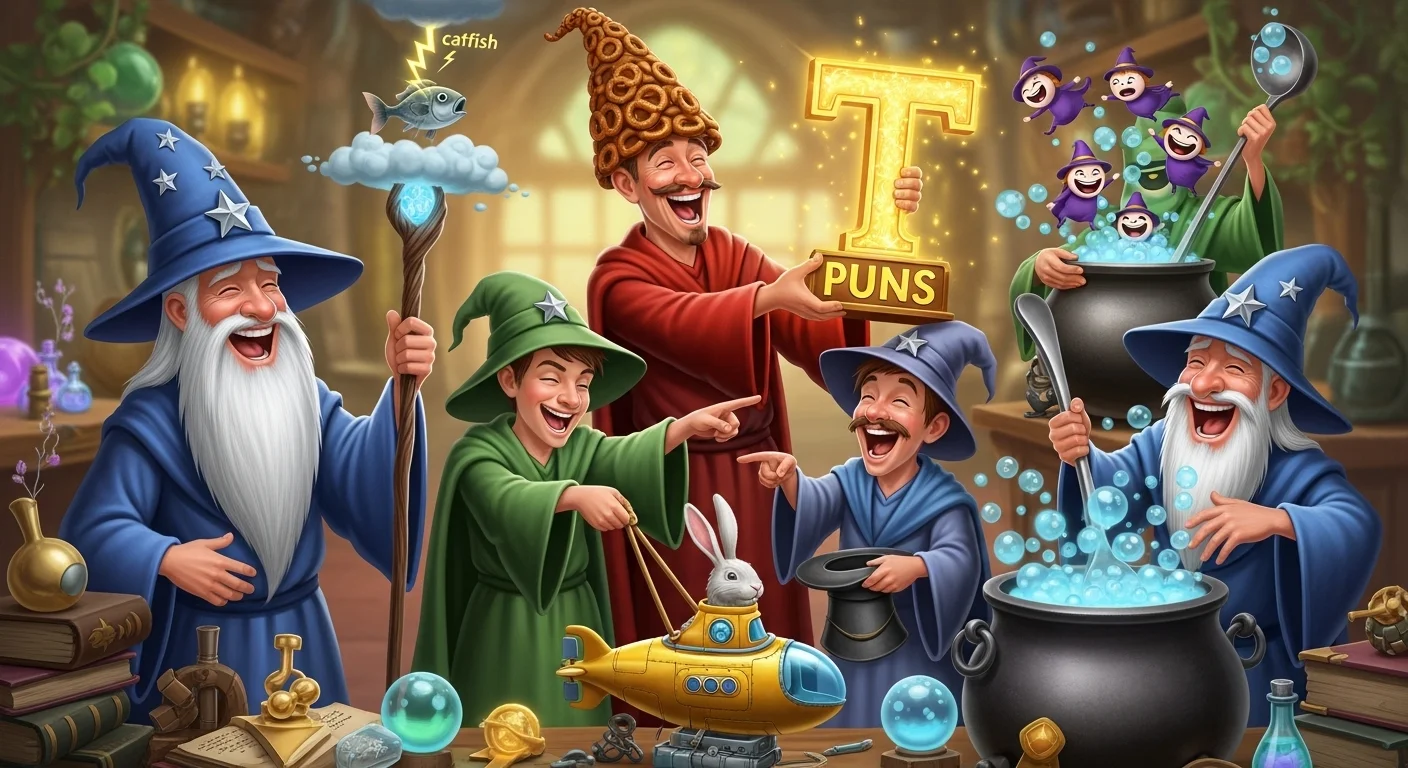 Wizard Puns One Liners