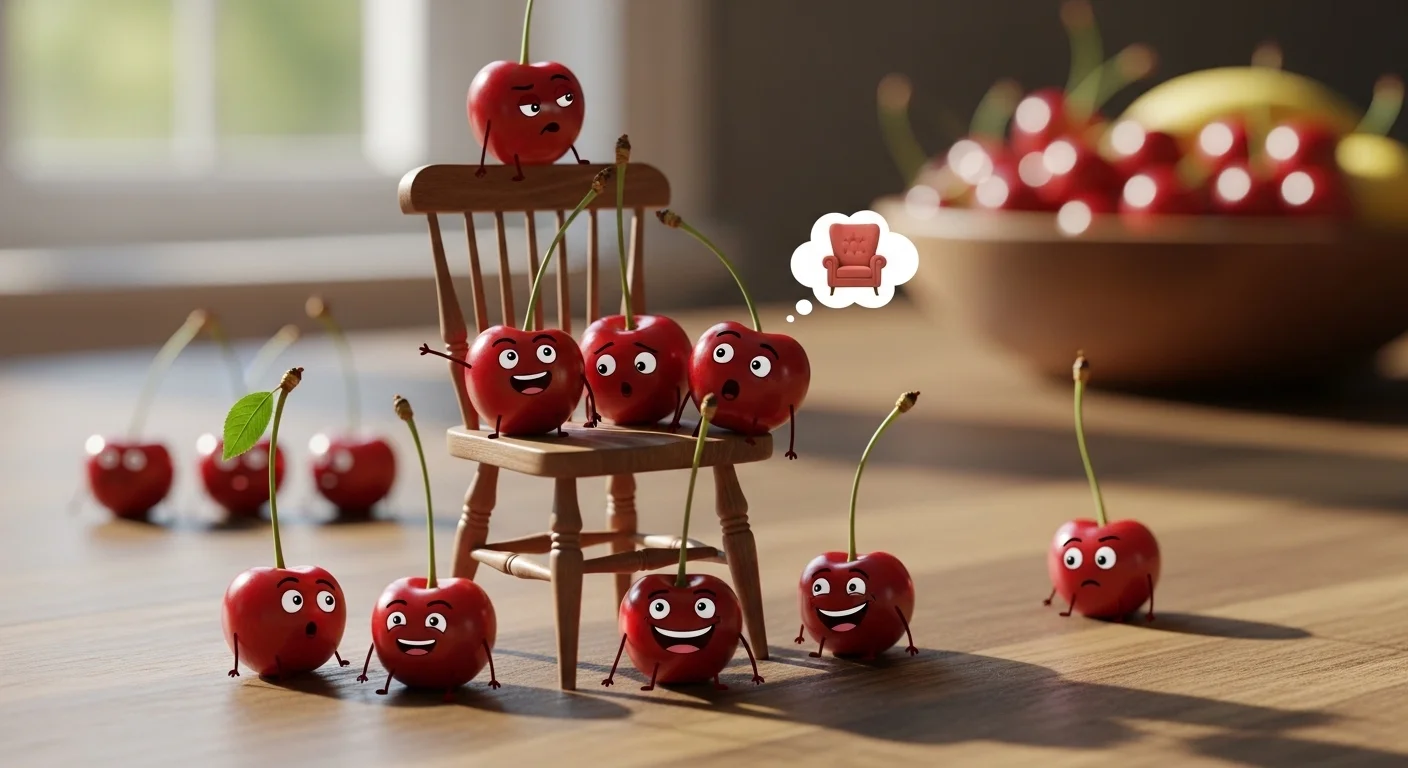 chair puns Cherry Puns One Liners