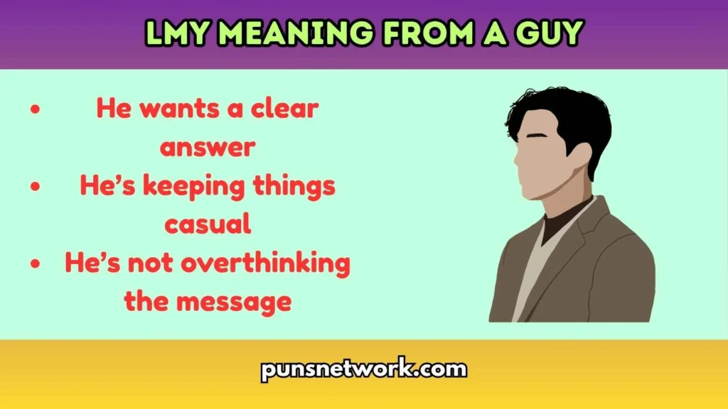 LMY Meaning From a Guy