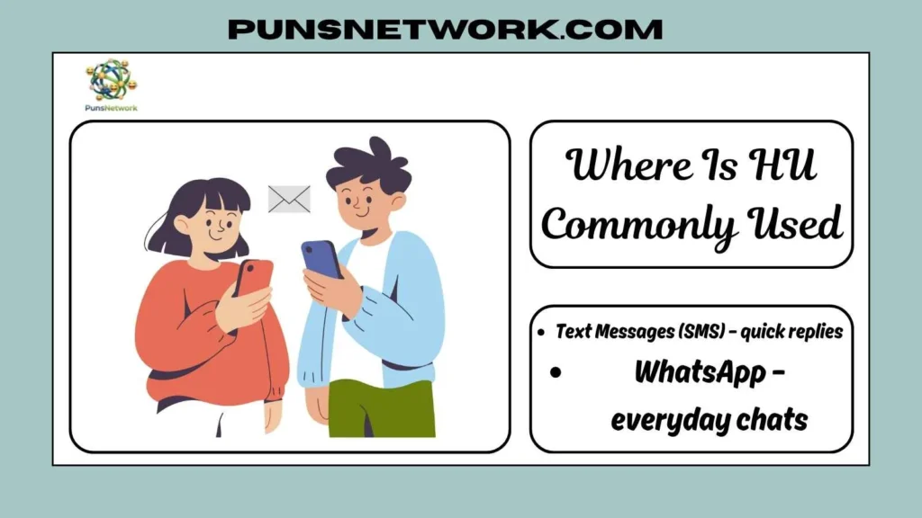 Where Is HU Commonly Used