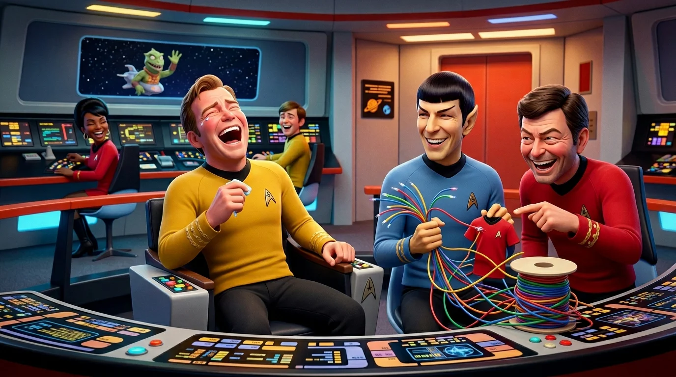 Cheesy Star Trek Jokes