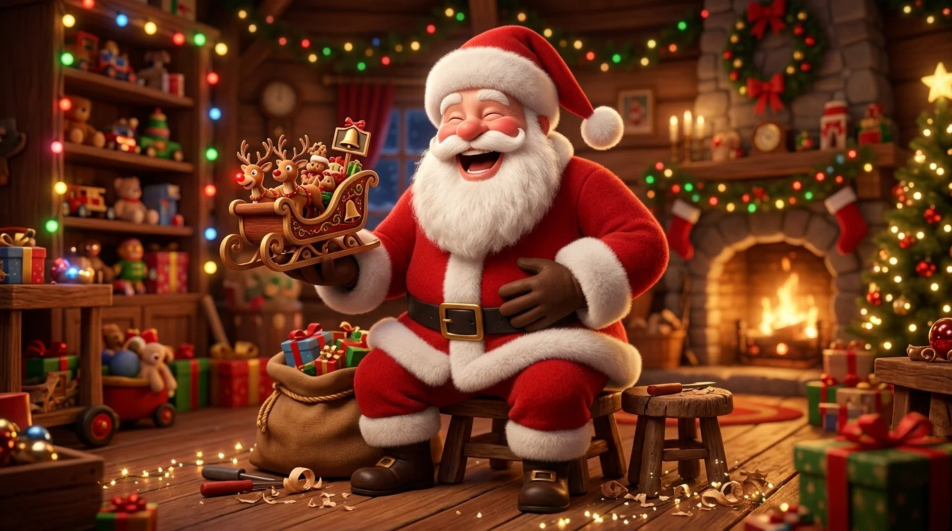 Short Santa Puns