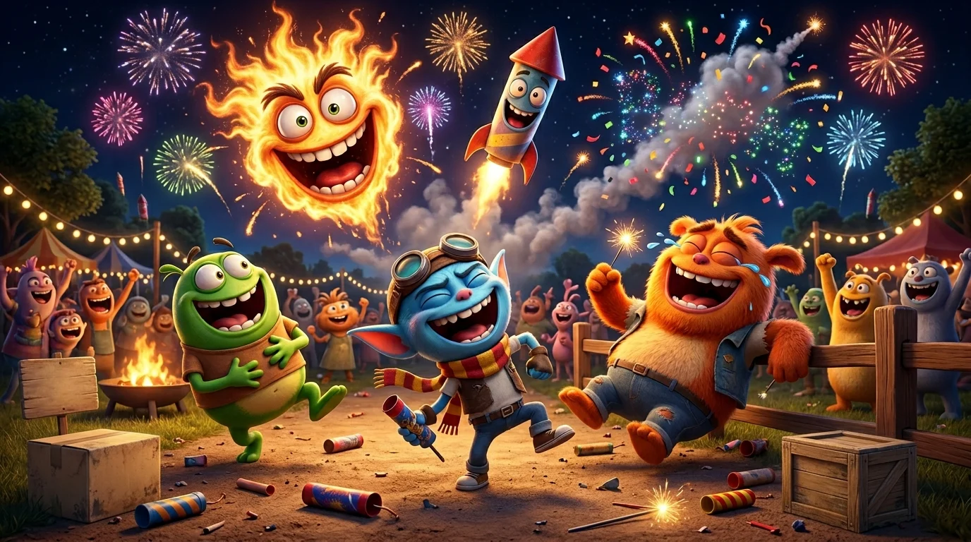 What Do You Call an Ad for Fireworks Jokes