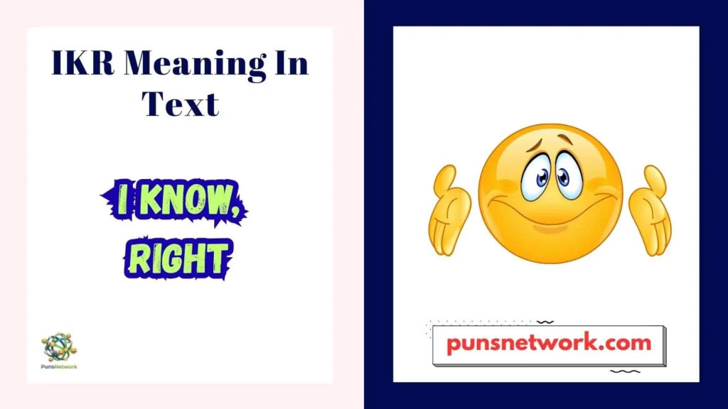 IKR Meaning In Text
